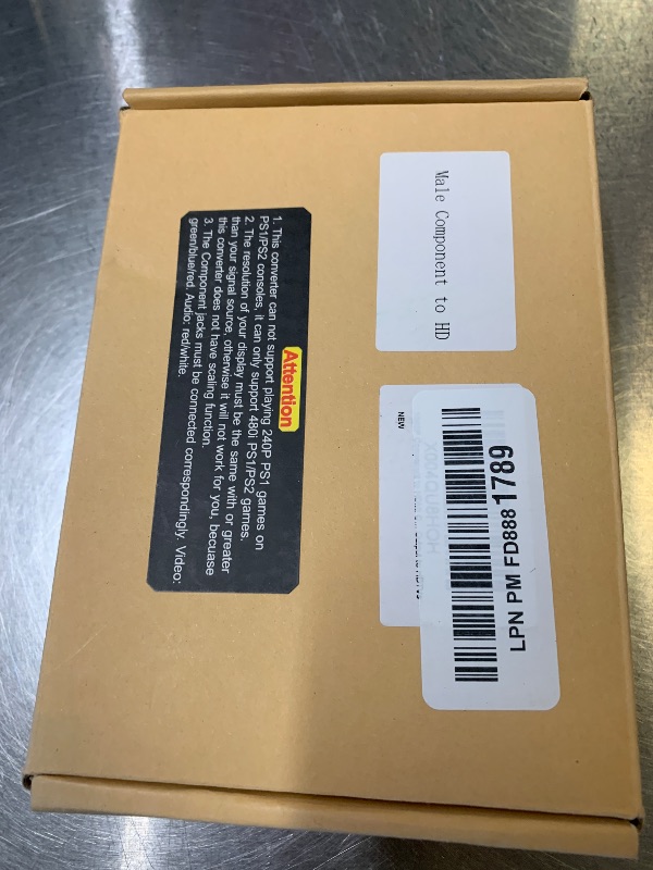 Photo 1 of 1080P Component to HDMI Converter, YPbPr to HDMI Adapter with Male YPbPr Connector - for Connecting DVD/STB with Female Component Output to HDTVs