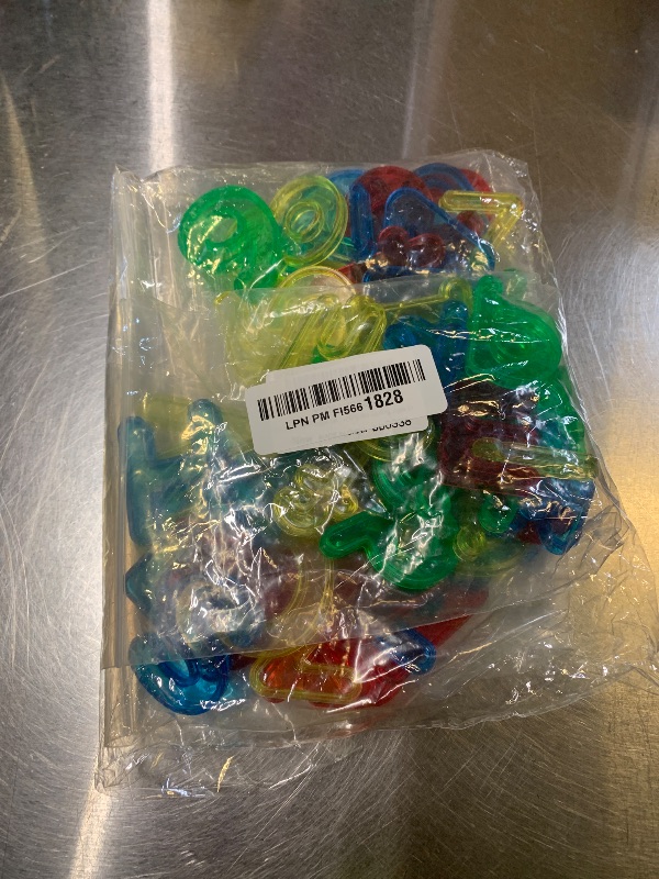 Photo 1 of 67 Pcs Plastic Practice Set Transparent Letters and Numbers Include Uppercase Letters Lowercase Letters and Numbers Colorful Plastic Letters and Numbers for Kids Counting and Spelling, Ages 3+