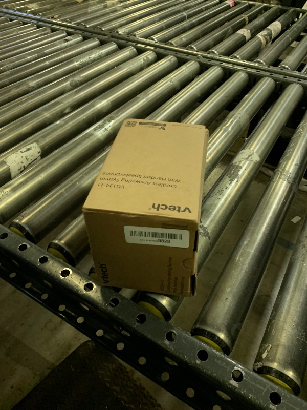 Photo 1 of [New] VTech VG134-11 DECT 6.0 Cordless Home Phone with Bluetooth Connection, Digital Answering Machine, Backlit Display,Full Duplex Speakerphone, Caller ID/Call Waiting,1000 ft Range (Black)