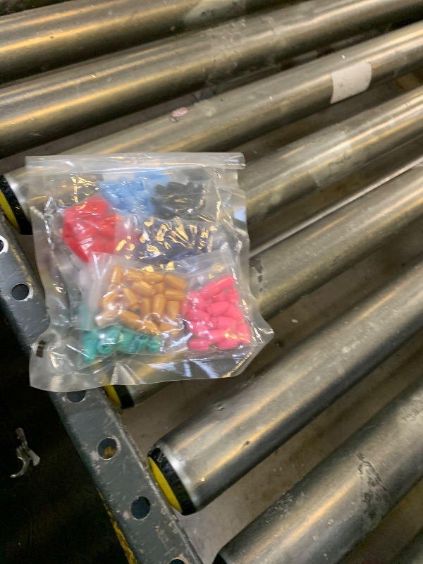 Photo 1 of 100 Sets Breakaway Clasps for Necklaces Safety Plastic Bead Connectors for Jewelry Making (Multicolor)