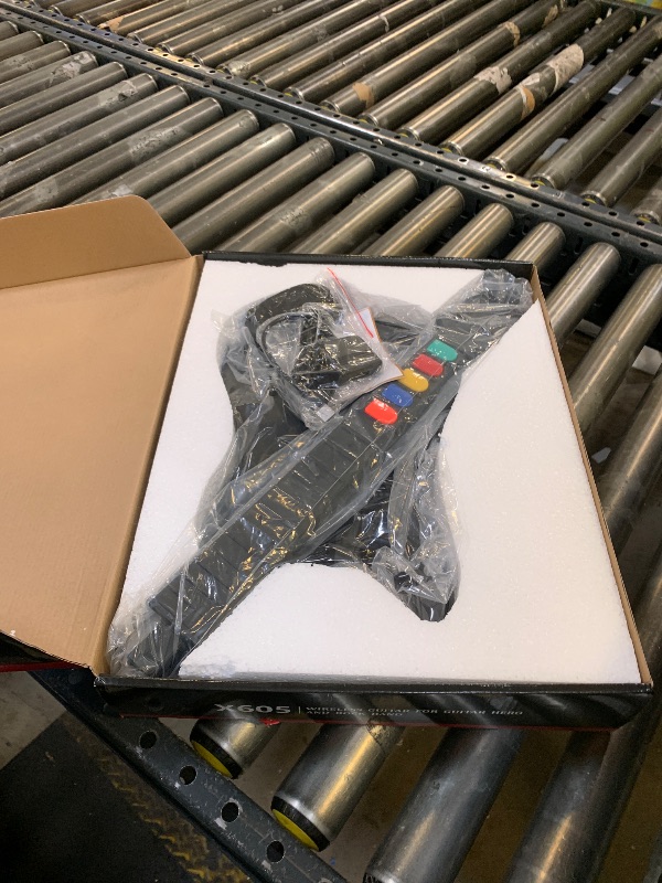 Photo 1 of NBCP Wireless Guitar Controller for Xbox Series X/S, Xbox One & PC – Compatible with Rock Band 4 and Fortnite Festival, 2.4G Connection, Guitar Strap Included – Black