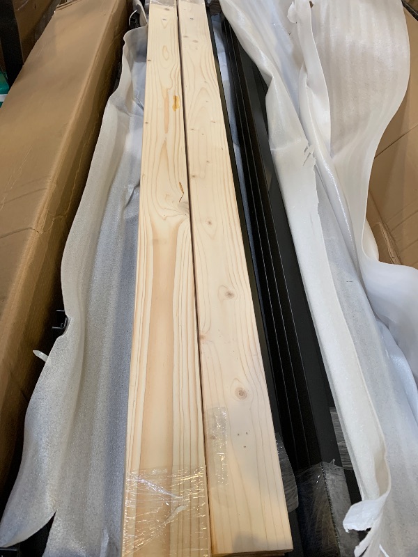 Photo 3 of TooCust Horizontal Murphy Wall Bed Frame Queen Size with Two-Stage Deluxe Gas Spring - DIY Free Standing Folding Bed Kit