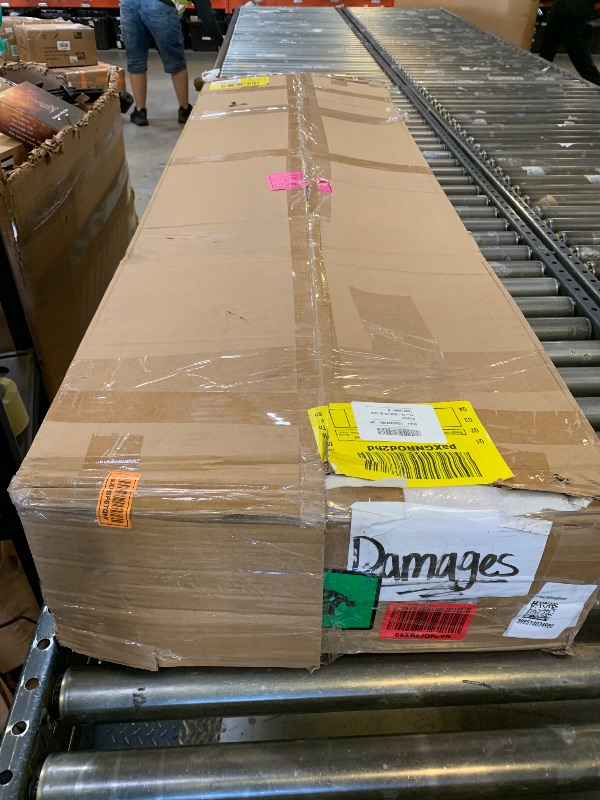 Photo 2 of TooCust Horizontal Murphy Wall Bed Frame Queen Size with Two-Stage Deluxe Gas Spring - DIY Free Standing Folding Bed Kit