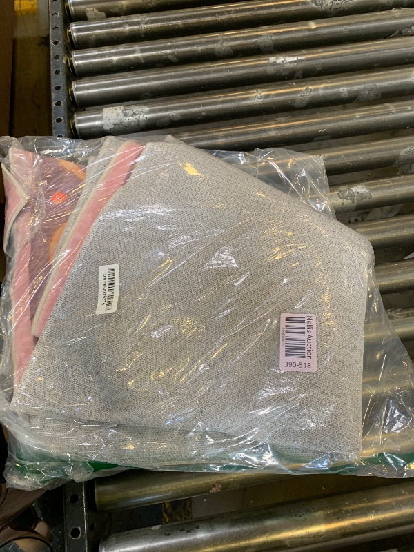 Photo 1 of OJIA Animal Print Washable Rugs 5x7 Nursery Rug, Soft Pink Playroom Rug Non-Slip Boho Area Rug, Ultra-Thin Modern Floral Living Room Carpet for Bedroom Kids Room Classroom Office