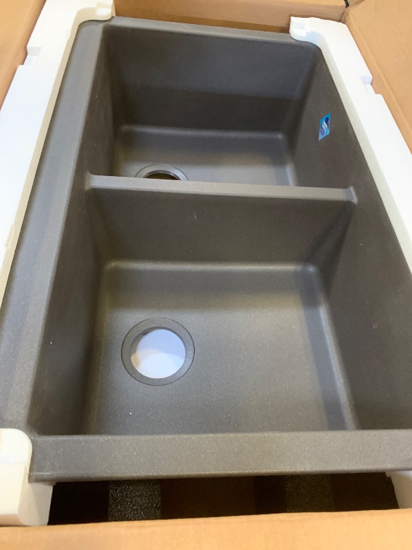Photo 1 of FRANKE DIG62D91-GRA Sink, Large, Graphite
