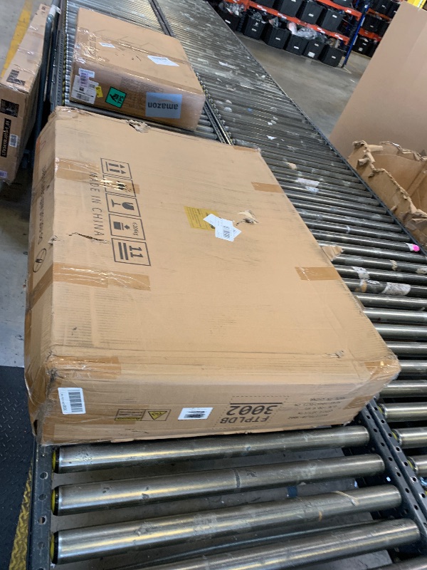 Photo 1 of YITAHOME 35 Cu Ft Horizontal Weatherproof Storage Shed Without Shelves, Outdoor Lockable Resin Unit for Tools and Gear, Simple Assembly (Light Gray)