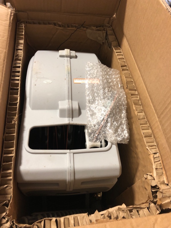 Photo 1 of Giraffe Tools Retractable Hose Reel 1/2" x 65 ft Heavy Duty Water Hose Reel, Swivel Bracket, Any Length Lock, with 9-Function Sprayer Nozzle