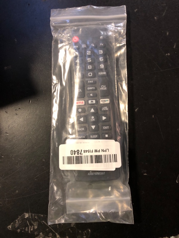 Photo 1 of (Pack of 2) Universal Remote for LG Smart TV, Compatible with All LG TV Remote Control LCD LED OLED UHD HDTV 3D 4K Smart TV Models, Replacement Remote with Netflix Amazon Shortcuts Key