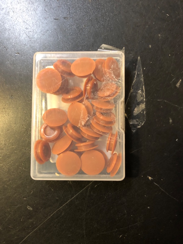 Photo 1 of 40Pcs Threshold Screw Covers for Therma-Tru, Adjustable Door Sill Cap Plugs, for Concealing Screw Holes, Plastic Threshold Plugs (for Door Sill Cap)