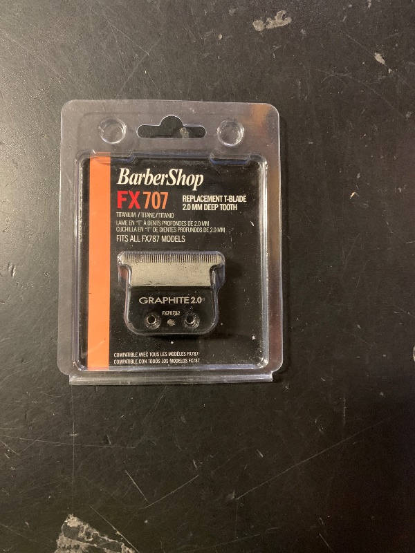 Photo 1 of 1 Pc FX707Z DLC 2.0 Replacement Blades Head Compatible with BaByliss PRO Barberology Trimmer Blade,Zero-Gapped Replacement Trimmer Blade Compatible with BaBylissPRO FX787 & FX726 Trimmer?Black?