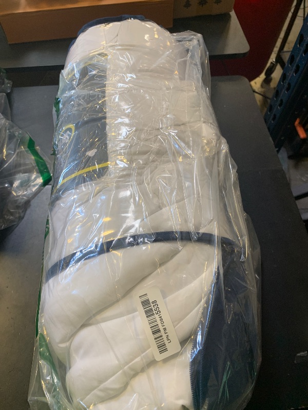 Photo 1 of Serta Simply Clean Hypoallergenic Stain Resistant Down Alternative Bedding Comforter Duvet Insert with Corner Loops, Twin/Twin XL, White