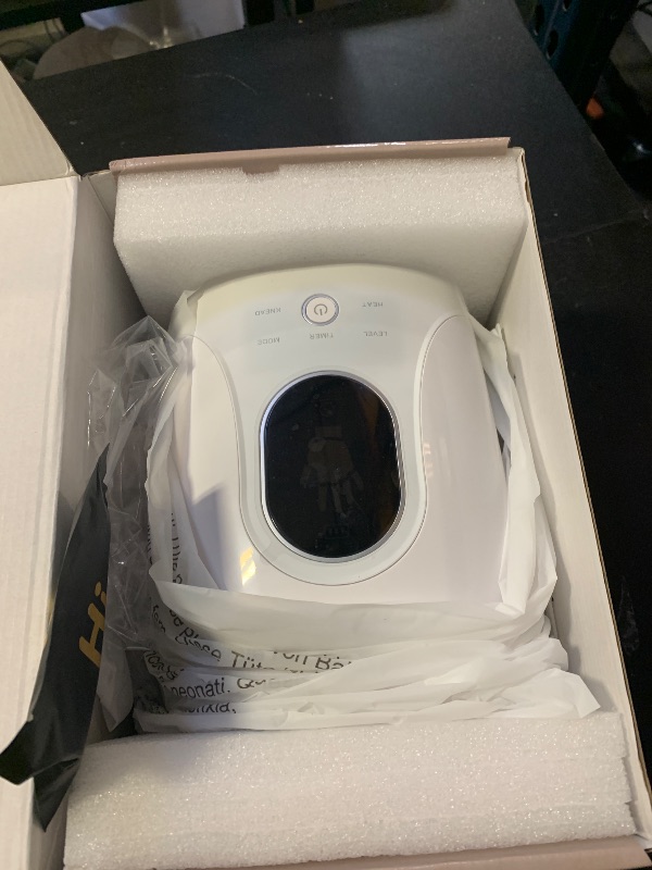 Photo 1 of Hand Massager with Heat and Compression, 4000mAh Rechargeable Battery Soothing Kneading & Stretching, Palm, Finger & Wrist Massage, 6 Modes & 6 Intensities, Gifts for Women Men Relaxation at Office