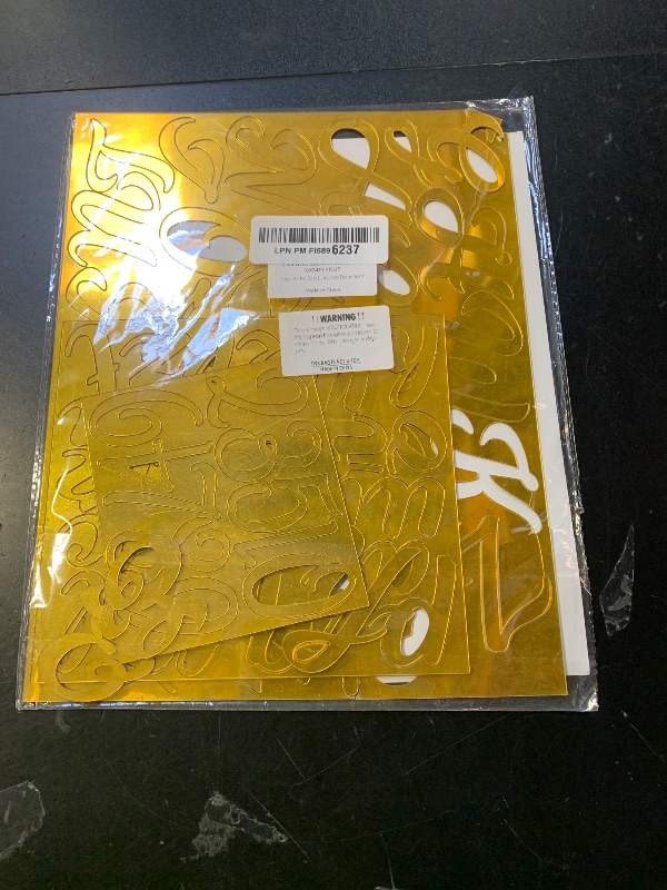 Photo 1 of 64 Pcs Gold Acrylic Cake Toppers Letters and Numbers, Mirror A-Z Alphabet & 0-9 Numbers for Personalized Cake Decorations, Birthday Wedding Baby Shower Party Picks