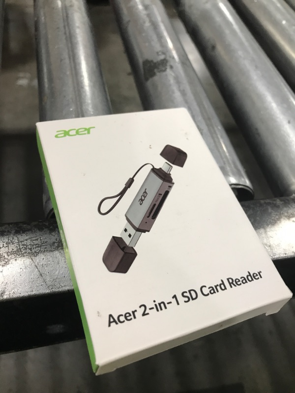 Photo 1 of acer SD Card Reader USB C, Dual Slots USB 3.0 Type C to Micro SD Card Adapter, Memory Card Reader for MicroSD, SDHC, SDXC, Compatible with Laptop, PC, iPhone16/15, MacBook Pro/Air, iPad Pro, Android