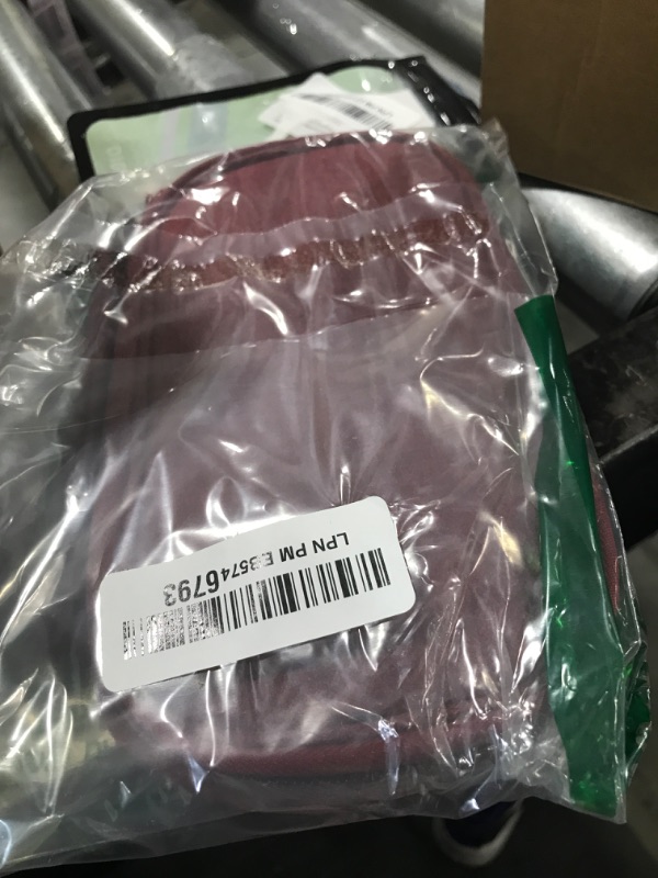 Photo 1 of FYY Electronic Organizer, Travel Cable Organizer Bag Pouch Electronic Accessories Carry Case Portable Waterproof Double Layers All-in-One Storage Bag for Cable, Cord, Charger, Phone, Earphone Wine Red