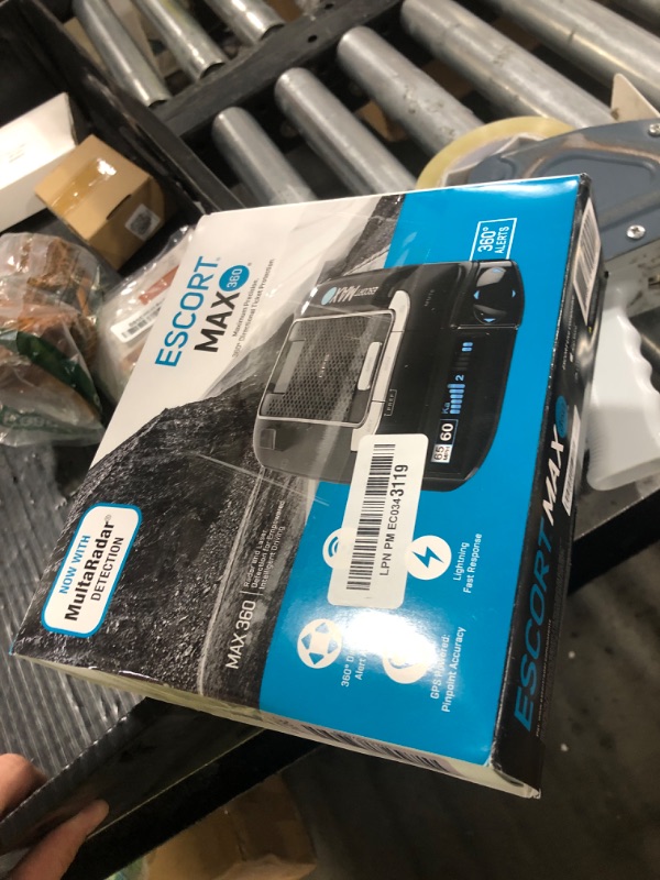 Photo 1 of Escort MAX 360 Laser Radar Detector - GPS, Directional Alerts, Dual Antenna Front and Rear, Bluetooth Connectivity, Voice Alerts, OLED Display, Apple CarPlay and Android Auto Compatible