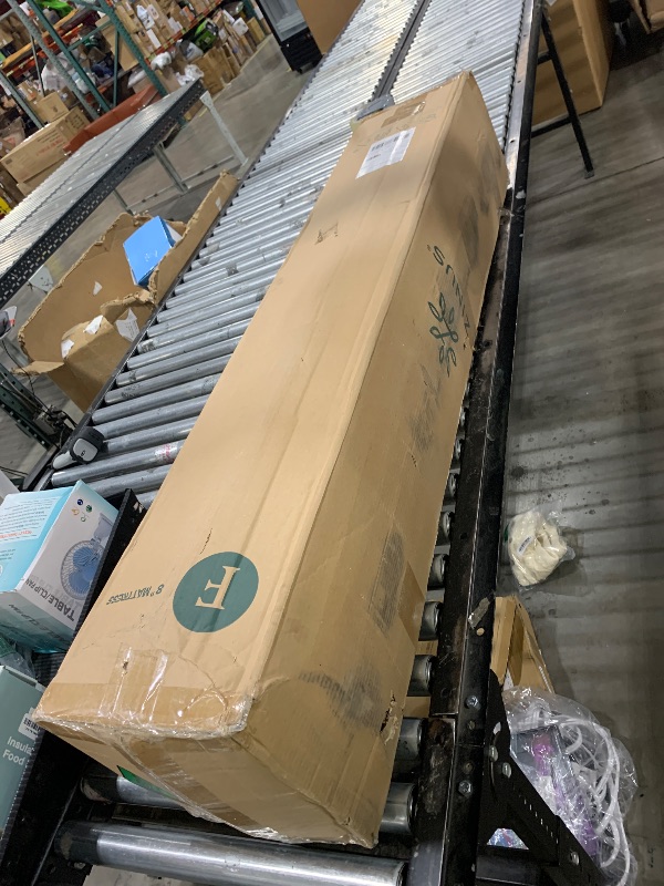Photo 1 of ZINUS 8 Inch Foam and Spring Hybrid Mattress [New Version], Full, Fiberglass free, Medium Firmness, Durable Support, Certified Safe Foams & Fabric, Mattress in A Box