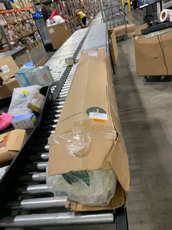 Photo 1 of ZINUS 8 Inch Foam and Spring Hybrid Mattress [New Version], Full, Fiberglass free, Medium Firmness, Durable Support, Certified Safe Foams & Fabric, Mattress in A Box
