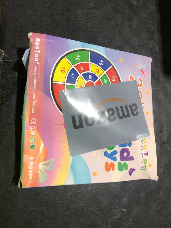 Photo 1 of 29" Large Dart Board for Kids, BooTaa Kids Dart Board with 12 Sticky Balls, Boys Toys, Indoor/Sport Outdoor Fun Party Play Game Toys, Birthday Gifts for 3 4 5 6 7 8 9 10 11 12 Year Old Boys Girls