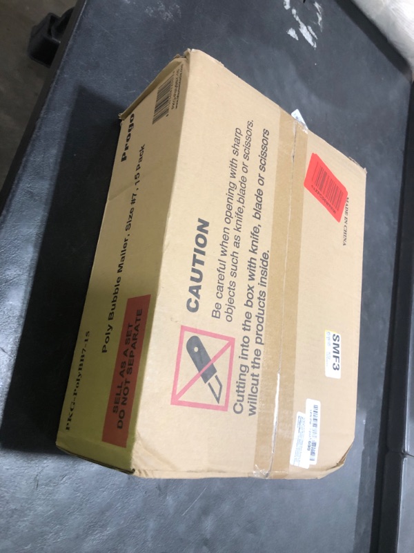 Photo 1 of Progo 15 ct #7 Extra Large Poly Bubble Mailers 14.5x19 Inch Bubble Lined Cushioned Poly Mailer. Tear-proof, Water-resistant and Postage-saving Lightweight Shipping Padded Envelopes/Bags.