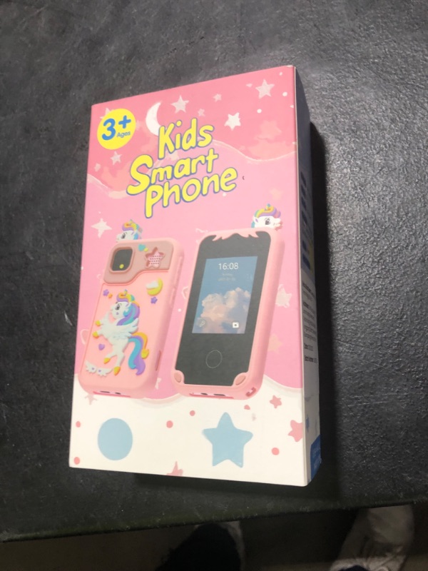 Photo 1 of Kids Phone for Girl Toys, Kids Camera Toy Smart Phone Birthday Gifts Toddler Ages 2, 3, 5, 7, 8, 10 Year Old, Educational Learning Toys with 2.8" Touchscreen, Music Player, Video Player, Game(Pink)