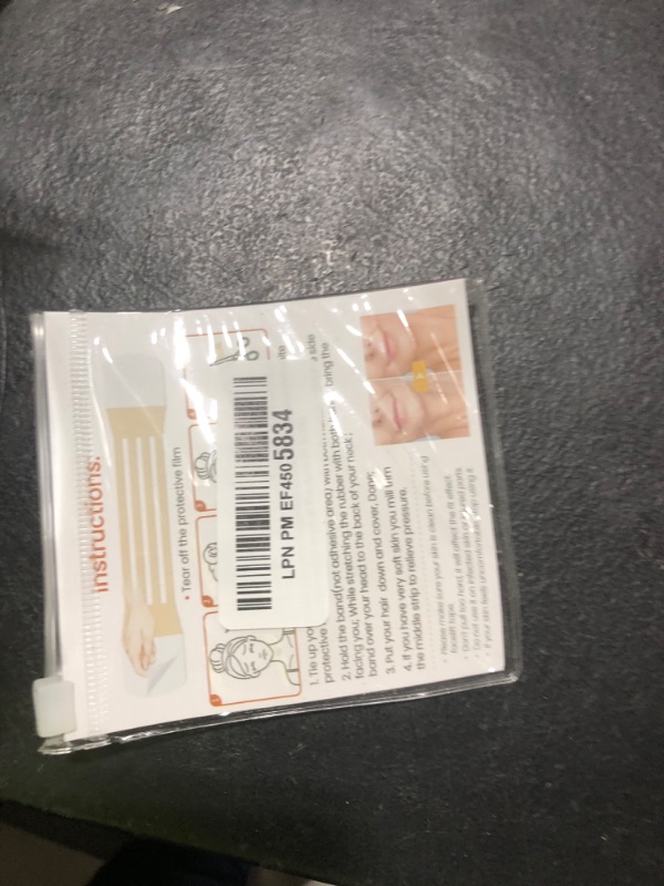 Photo 1 of ZZBUY 40 Pcs Neck Lift Tape Invisible Neck Tightening Tape 8 Pcs Elastic and Breathable Bands