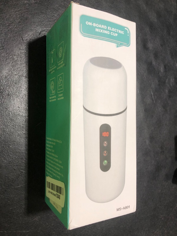 Photo 1 of Car Kettle,Portable Electric Travel Kettle,12V/24V Car Coffee Warmer,420ML Hot Water Boiler,Small Hot Water Heater, Mini Hot Water Boiler with Built-in Magnetic Induction Stirring for Tea Coffee Milk