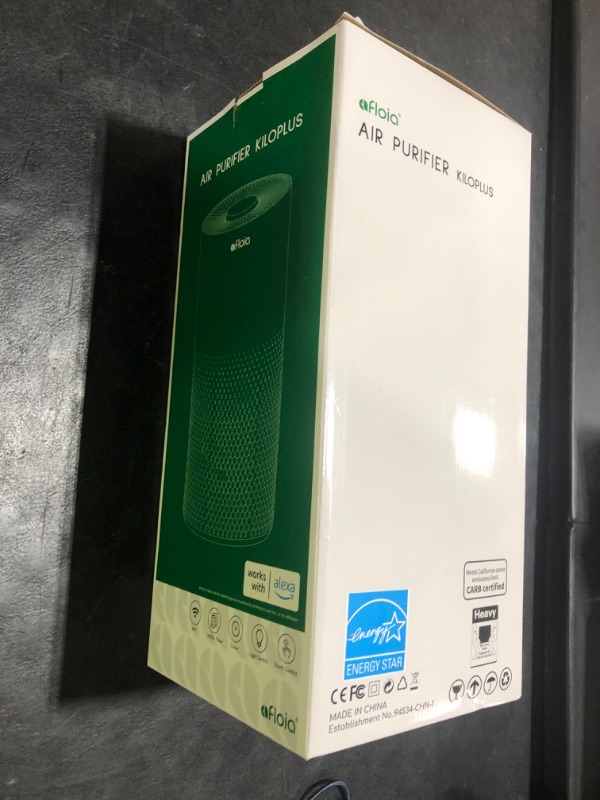 Photo 1 of Afloia Air Purifiers for Home Bedroom Large Room Up to 1076 Ft², Smart WiFi Works with Alexa, 3-Stage Filter Cleaner Odor Eliminator, Remove Pet Dander Pollen Allergy Dust Mold Smoke, 22dB, Kiloplus