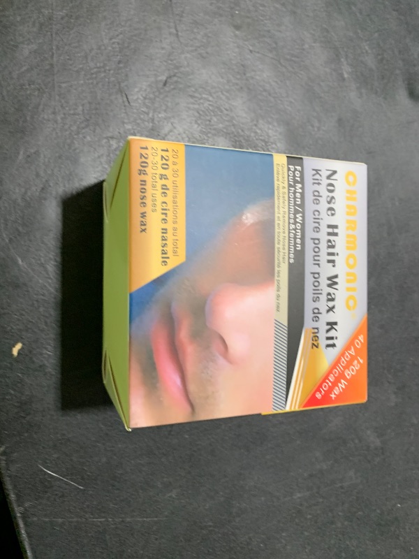Photo 1 of 120g Nose Hair Waxing Kit with 40 Applicators - Quick & Painless Hair Remover for Men and Women, Up to 20 Uses