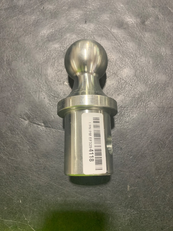 Photo 1 of Reese Elite 19315 Pop-in Hitch Gooseneck Ball, 2-5/16 Inch Diameter, 1 Inch Rise, 30,000 lbs. Capacity, Fits Elite Under-Bed Bolt-On Gooseneck Head