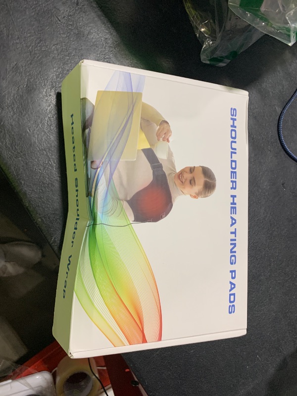 Photo 1 of Shoulder-Heating-Pad-Heated-Wrap - 3 Heat Levels Heating Pad for Shoulder Pain for Men Women Frozen Shoulder Pain Relief