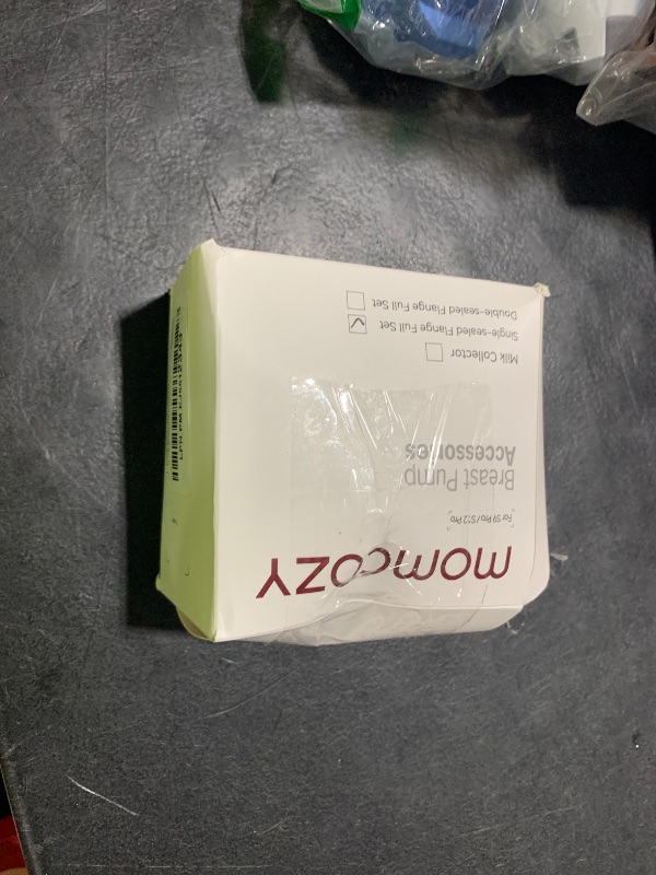 Photo 1 of Momcozy Original S9 Pro/S12 Pro Replacement Accessories, Only Compatible with Momcozy S9 Pro/S12 Pro Breast Pump NOT for S9/S12 (Single-Sealed Full Set Collector Cup with 24mm Flange,180ml, 1 Pack)