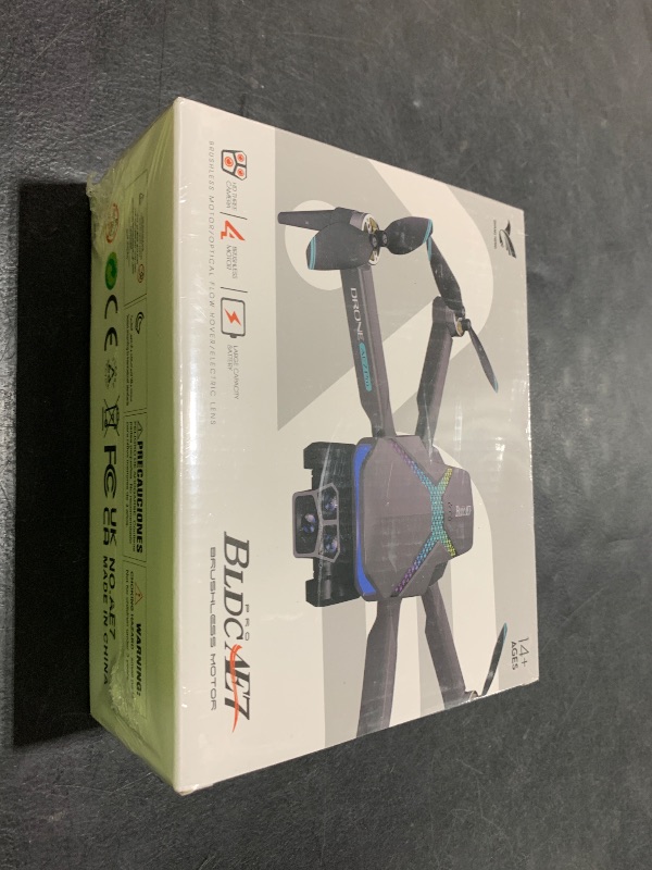 Photo 1 of Drone with Camera for Adults, 1080P FPV Drones for kids and Beginners with Brushless Motors, Upgrade Altitude Hold, 90° Adjustable Lens, Gestures Selfie, 60 Mins Fly Time