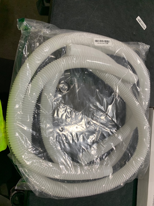 Photo 1 of 1.25" x 59" Pool Hoses Compatible with Intex Pool Skimmer Surface Pump Filter, Pump Hoses Tubes for Above Ground Pool Sand Filter, 3 Packs with 6 Hose Clamps