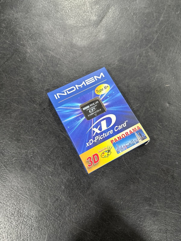Photo 1 of xD-Picture Card 2GB(Type M+) 2GB XD Flash Memory Cards for Olympus Fuji Fujifilm Old Digital Camera, Support Panorama Function,Create 3D Image and Digital Painting