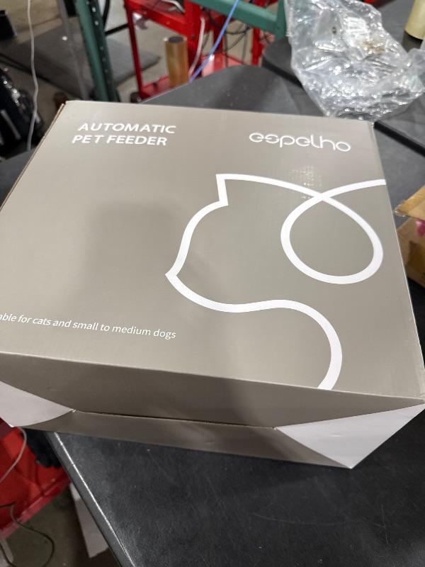 Photo 1 of Espelho Automatic Cat Feeder for 2 Cats with Camera: Automatic Food Dispenser with Elevated- 2.4G WiFi HD Video and Night Vision| Dual Auto Feeder with 2-Way Audio| Timed Pet Feeders for Multi Cats