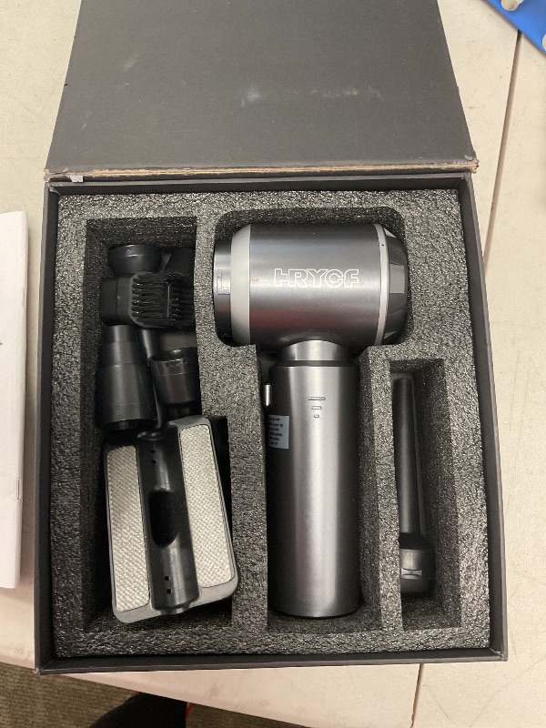 Photo 1 of HRYCF Car Vacuum Cordless, Mini Portable Vacuum Cordless for Car, 4-in-1 20000PA High Power Portable Rechargeable Vacuum Cleaner with Brushless Motor, Small Handheld Vacuum & Air Blower & Pump-Grey