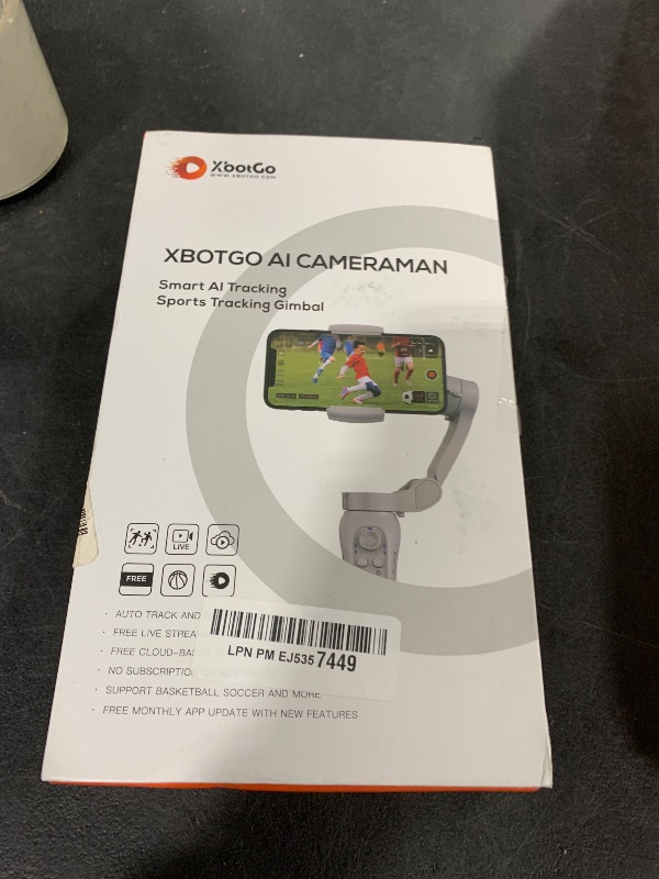 Photo 1 of AI Sports Gimbal Kit – Auto-Tracking with Player Tracking for Team Sports, Smartphone Stabilizer for Football & Basketball, Includes Remote Control, Compatible with iPhone 16 & Android