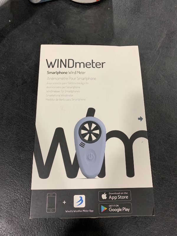 Photo 1 of WeatherFlow - WINDmeter- A Wireless Pocket-Sized Anemometer That captures Highly Accurate Wind Measurements. Capture & Share Wind speeds & Direction with Accuracy and a Bluetooth Connection to apps.