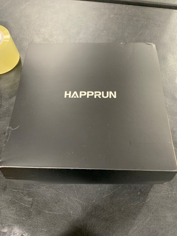 Photo 1 of HAPPRUN Native 1080P Bluetooth Projector, Full HD Portable Outdoor Movie Projector with Built-in Speaker, Compatible with Smartphone, HDMI, USB, AV, Fire Stick, PS5 for Home, Bedroom, Outdoor Use