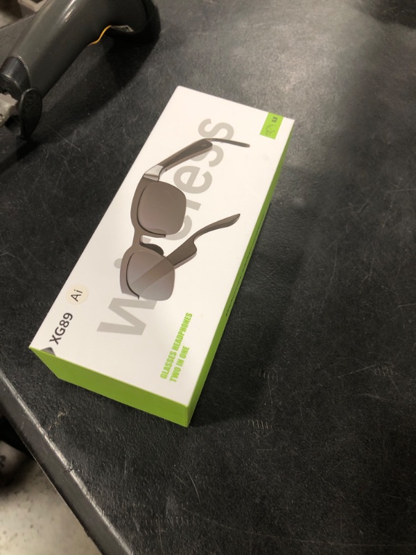 Photo 1 of Smart Glasses with AI Translator, V6.0 Bluetooth Glasses with 150+ Translation, Smart Sunglasses for Men & Woman,120H Ultra-Long Standby, UV Protection, IPX5 Waterproof, Hands-Free Music & Calls