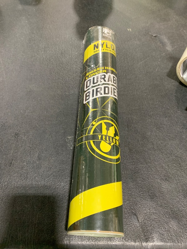 Photo 1 of Badminton Birdies - Nylon Bedminton Shuttlecocks for Baseball/Softball Batting Training - Shuttle Balls for Indoor and Outdoor Matches ~ Highly Stable & Durable Plastic badmington Birdie Ball set