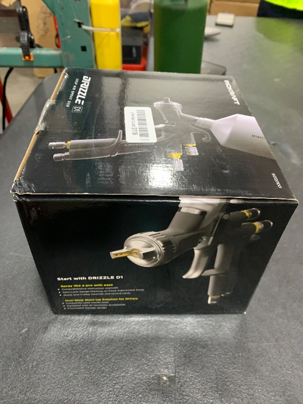 Photo 1 of InoKraft D1 LVLP Air Spray Gun Premium Kit, Easy to Use, Paint Gun for Cars & House DIY Painting, 1.3/1.5/1.7mm Nozzles, with Paint Sprayer Accessories
