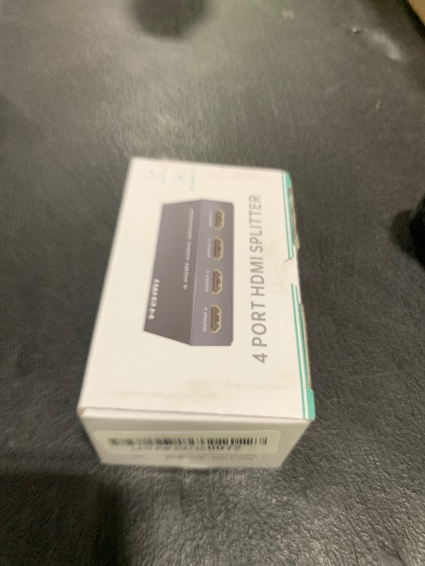 Photo 1 of MT-ViKI HDMI Splitter 1 in 4 Out, 1x4 Power HDMI Splitter 4 Ports w/AC Adapter, 4Kx2K@30Hz 3D Full HD Distributor for PS4 Fire Stick HDTV