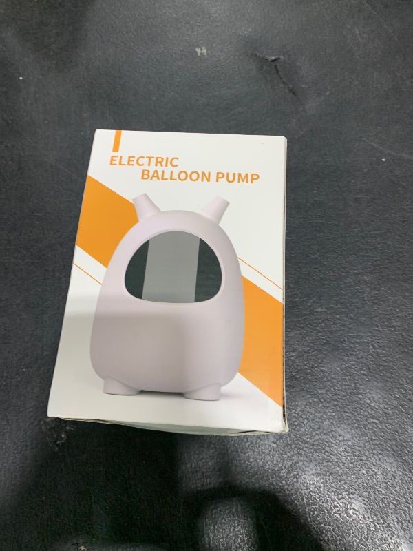 Photo 1 of Balloon Pump Electric, SPLAKS Balloons Inflator Air Pump Portable Balloon Blower for Garland Arch, Party Decoration, Birthday, Gender Reveal, Graduation