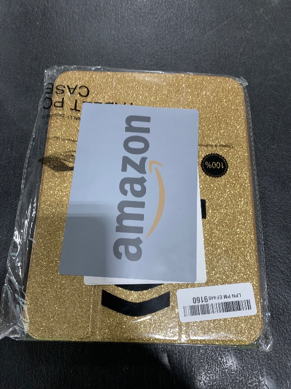 Photo 1 of INFILAND Compatible with iPad A16 11th Generation 11 Inch 2025 Case, iPad Case 10th Generation 10.9 Inch, Glitter Cover with Sparkly Clear Back, Pencil Holder, for Kids Girls (Golden Yellow)