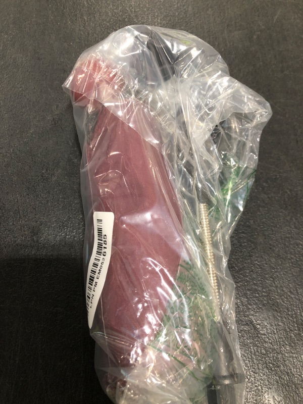 Photo 1 of Nakazawa Clip-on Umbrella for Stroller Sunshade, Adjustable Steering Angle, Handle Included, Compact and Lightweight, Suitable for All Kinds of Strollers (Red)