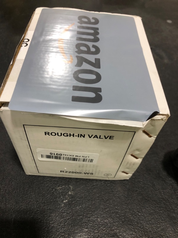 Photo 1 of R22000-WS Universal Rough-In Shower Valve with Diverter – 3-Way/6-Way Settings, Screwdriver Stops Included – Solid Brass Rough Valve Compatible with Major Brands Custom Trim Kits