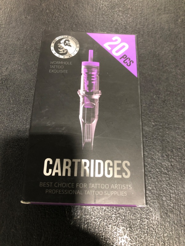 Photo 1 of Wormhole Tattoo Cartridge Needles, 20pcs 3RS Disposable Tattoo Needle Cartridges Standard 3 Round Shader for Tattoo Pen Tattoo Cartridge Machine Permanent Makeup Tattoo Supplies (1203RS)