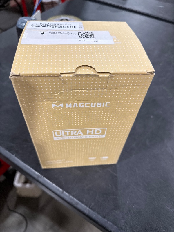 Photo 1 of Magcubic HY300PRO Mini Projector with WiFi and Bluetooth, 4K Support Smart Portable Projector Auto Keystone , Air Mouse Remote, Voice Control, 180 Degree Rotation, Home Video Proyector Android 11